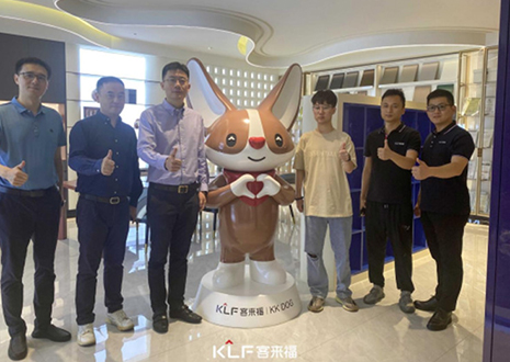 熱烈歡迎中國(guó)建博會(huì)領(lǐng)導(dǎo)一行蒞臨客來(lái)福智能科技股份有限公司參觀指導(dǎo)！
