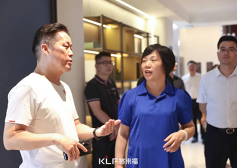 熱烈歡迎南昌市新建區(qū)政協(xié)領(lǐng)導(dǎo)一行蒞臨客來福參觀指導(dǎo)！